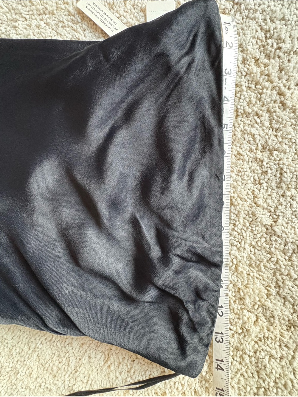Anthropologie XXS/00 NWT Tilda Black Slip Dress - Picture 7 of 12